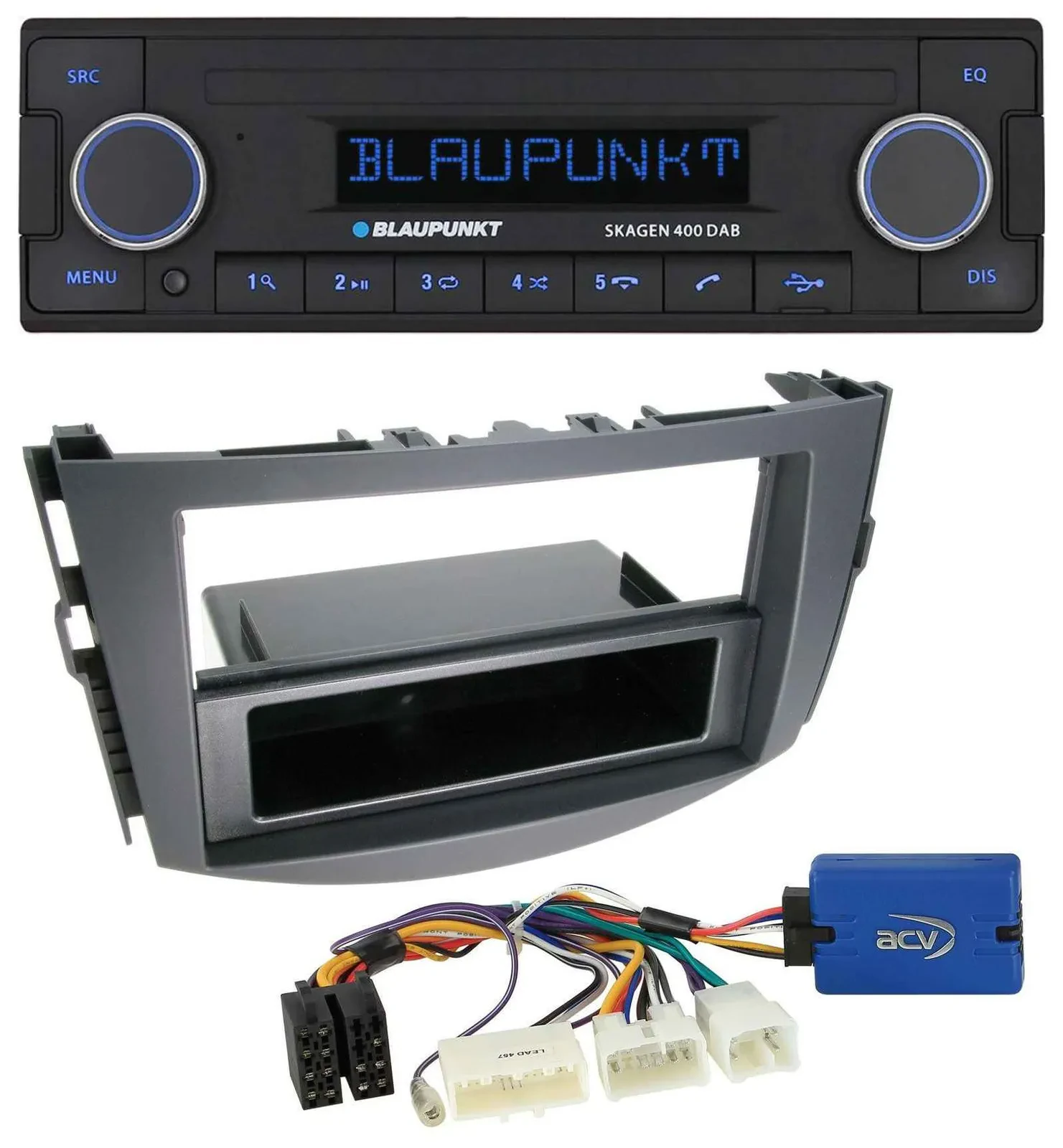 Blaupunkt DAB USB Bluetooth MP3 Autoradio für Toyota RAV-4 (11-13) - 28 Pin