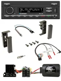 Автомагнитола Blaupunkt USB, DAB, Bluetooth с управлением на руле для Audi A2/A3/A4/A6 (1999–2000)