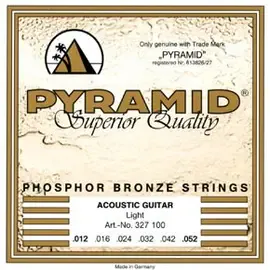 Струны для акустической гитары Pyramid 327100 Phosphor Bronze 12-52
