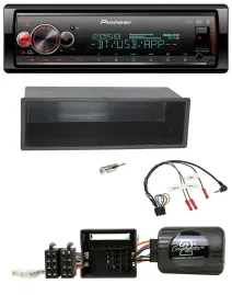 Pioneer Bluetooth USB Lenkrad DAB Autoradio für Citroen C2 2006-2010 C3 2006-201