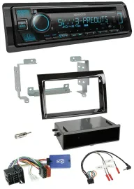 Kenwood Bluetooth USB CD Lenkrad DAB Autoradio für Fiat Ducato 2008-11 Profi pia