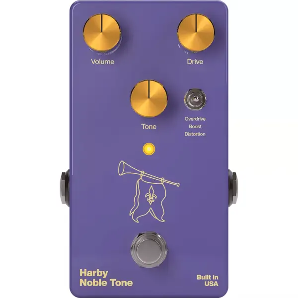 Педаль эффектов для электрогитары Harby Pedals Noble Tone Overdrive