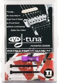 EVH® D-Tuna® Titanium, Purple Model # 5551121464 - Change to Drop D in second