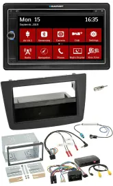 Blaupunkt TMC USB Lenkrad Bluetooth DAB 2DIN Navigation für Alfa Romeo Mito 14-1