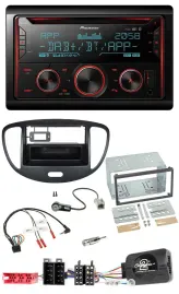 Pioneer 2DIN DAB Lenkrad Bluetooth USB CD Autoradio für Hyundai i10 2009-2013 sc