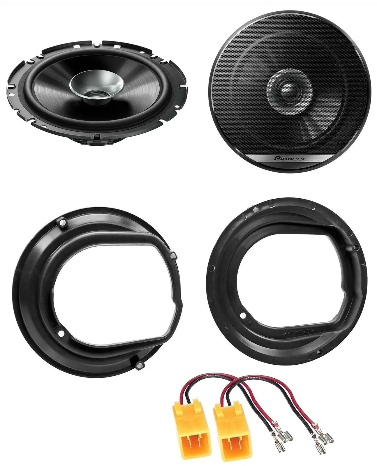 Pioneer 16,5cm 280Watt Lautsprecher für Peugeot 306 Citroen AX Fronttür Auto Box