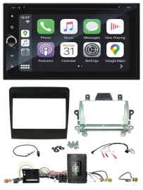 Blaupunkt DAB USB Bluetooth Lenkrad 2DIN TMC Navigation für Porsche 911 991 2011