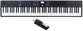 Arturia KEYLAB ESSENTIAL Mk3 88-Key Black Midi Keyboard Controller+Sustain Pedal