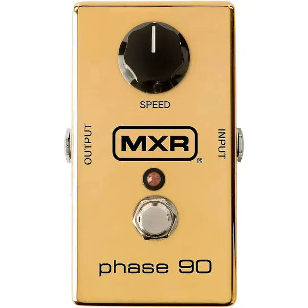 Педаль эффектов для электрогитары MXR M101GLD Phase 90 50th Anniversary Gold