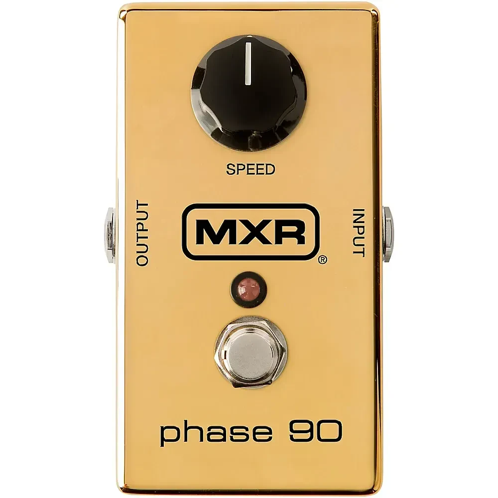 Педаль эффектов для электрогитары MXR M101GLD Phase 90 50th Anniversary Gold