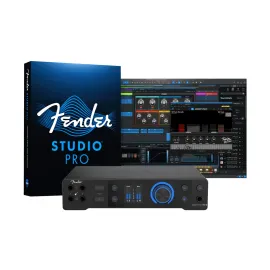 Б/У Аудиоинтерфейс Fender Studio Quantum HD 2 20x24 USB-C, черный