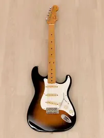 Электрогитара Fender Stratocaster 1957 Vintage Reissue ST57-55 SSS Sunburst w/case Japan 1989