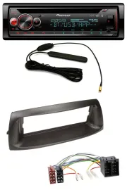 Pioneer USB DAB MP3 Bluetooth CD Autoradio für Fiat Punto (188, 1999-2005)