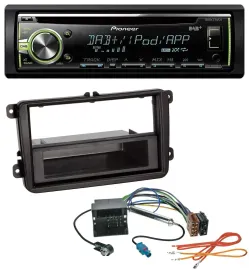 Pioneer DAB USB MP3 AUX CD Autoradio für VW Passat 05-10 Polo 09-14 Scirocco ab