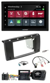 Автомагнитола для Mercedes R-Class (2006–20) Blaupunkt 2DIN, DAB, Bluetooth, USB, управление с руля