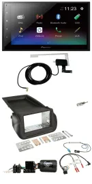 Pioneer DAB Lenkrad Bluetooth 2DIN USB Autoradio für Citroen Nemo Peugeot Bipper