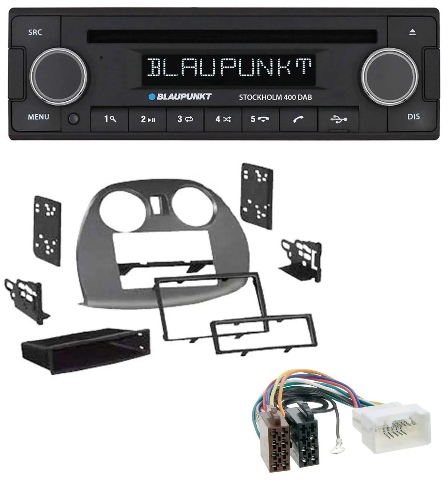 Blaupunkt MP3 Bluetooth DAB CD USB Autoradio für Mitsubishi Eclipse 4G 2005-2012