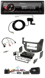 Автомагнитола Pioneer 1DIN MP3 DAB USB для Honda Jazz (с 2014), тёмно‑серый