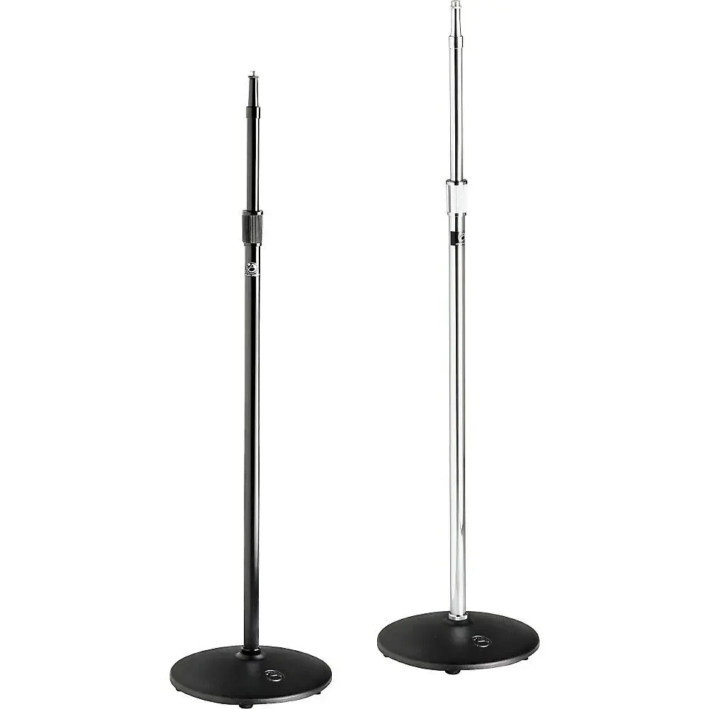 Стойка для микрофона Atlas Sound MS20 Heavy Duty Round Base Mic Stand Chrome