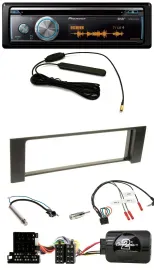 Pioneer CD USB Bluetooth DAB Lenkrad Autoradio für Audi A4 2000-2004 ISO