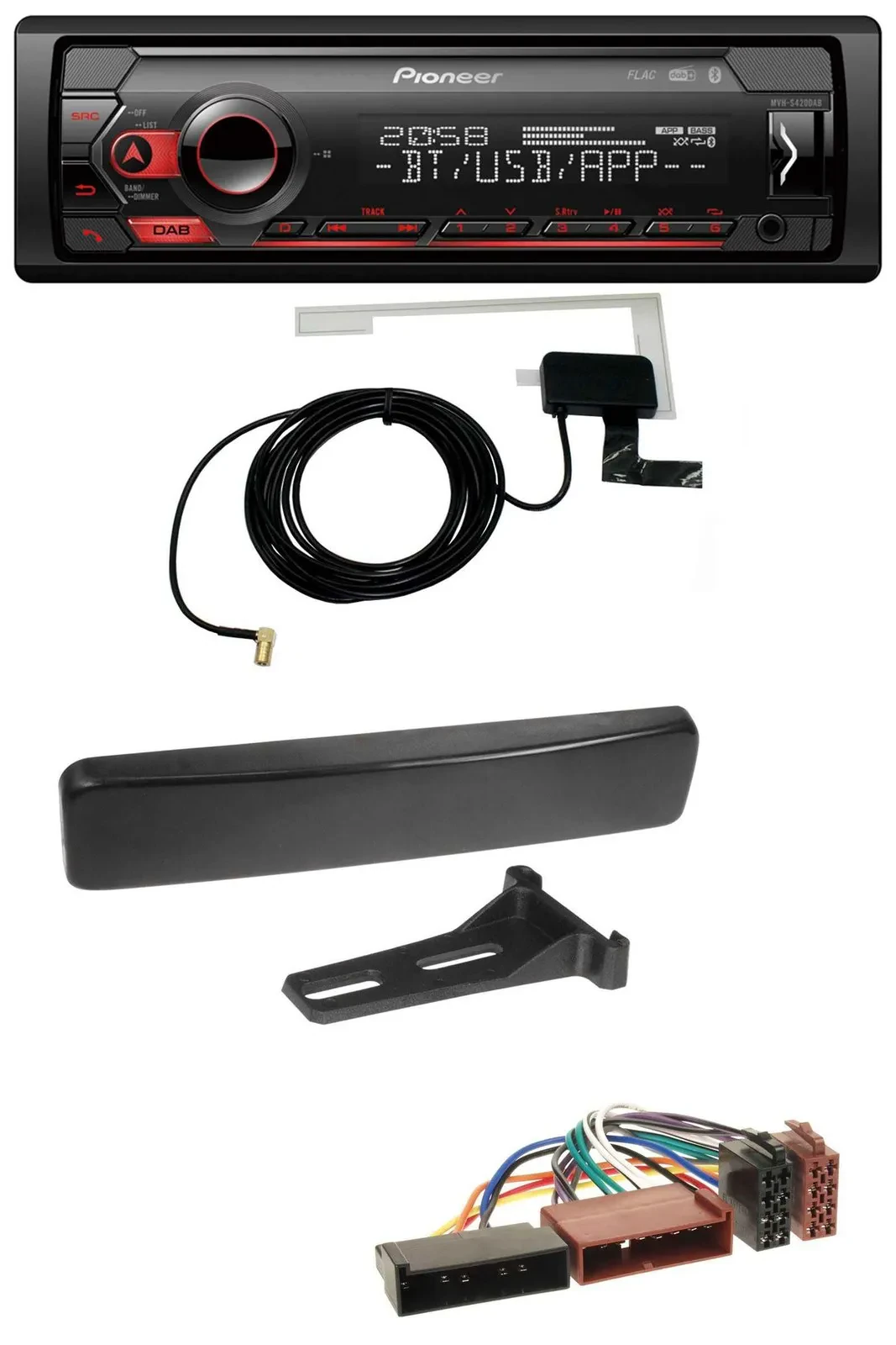 Pioneer DAB USB MP3 Bluetooth Autoradio für Ford Puma Cougar Fiesta Focus Mondeo