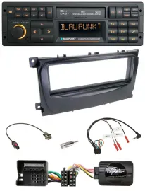Автомагнитола для Ford Focus / C-Max / Galaxy Blaupunkt USB, DAB, SD, Bluetooth, поддержка кнопок на руле