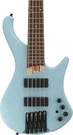 Ibanez EHB605 Headless 5-String Bass Guitar, Jatoba Fretboard, Purist Blue Matte