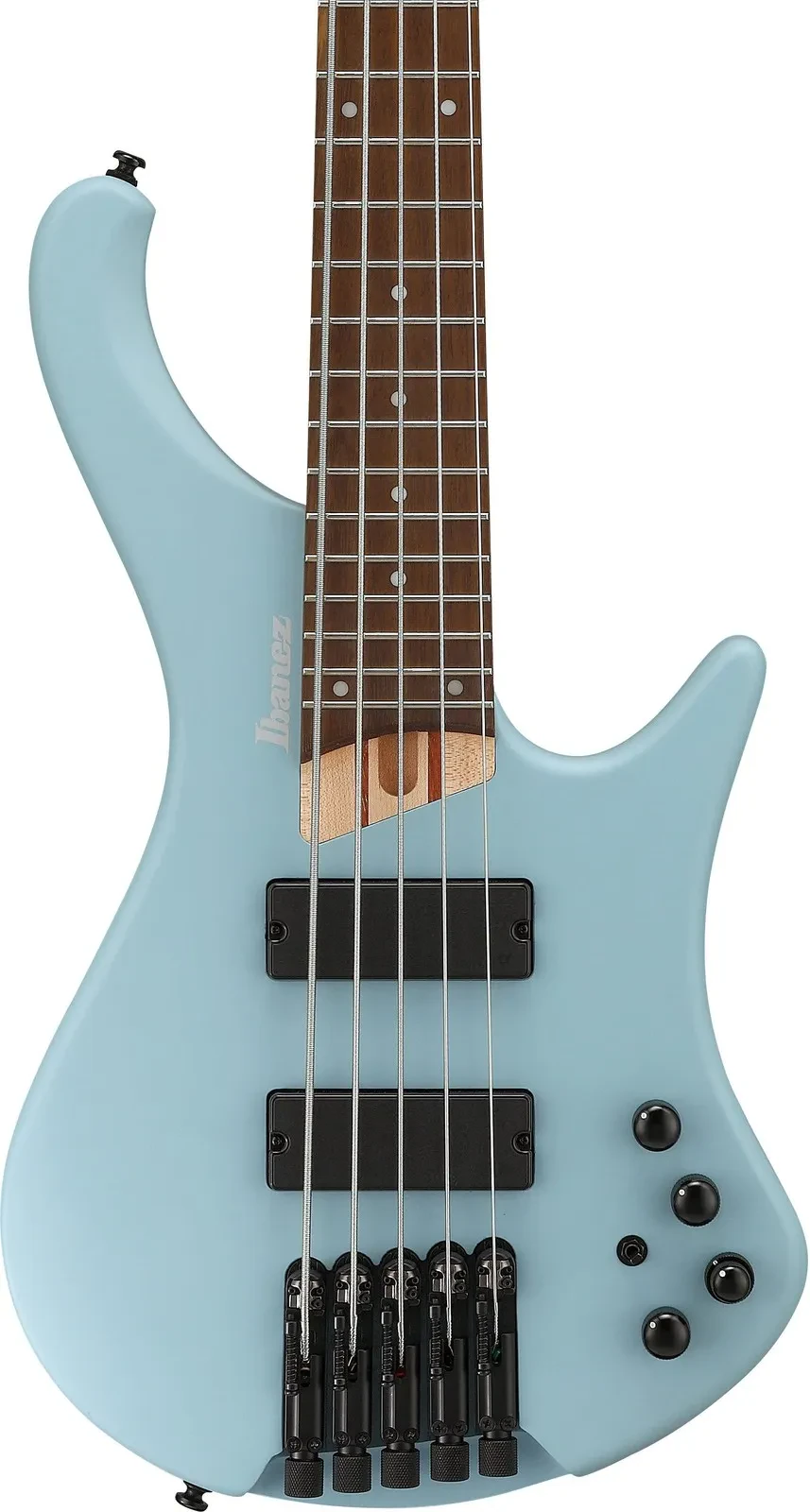 Ibanez EHB605 Headless 5-String Bass Guitar, Jatoba Fretboard, Purist Blue Matte
