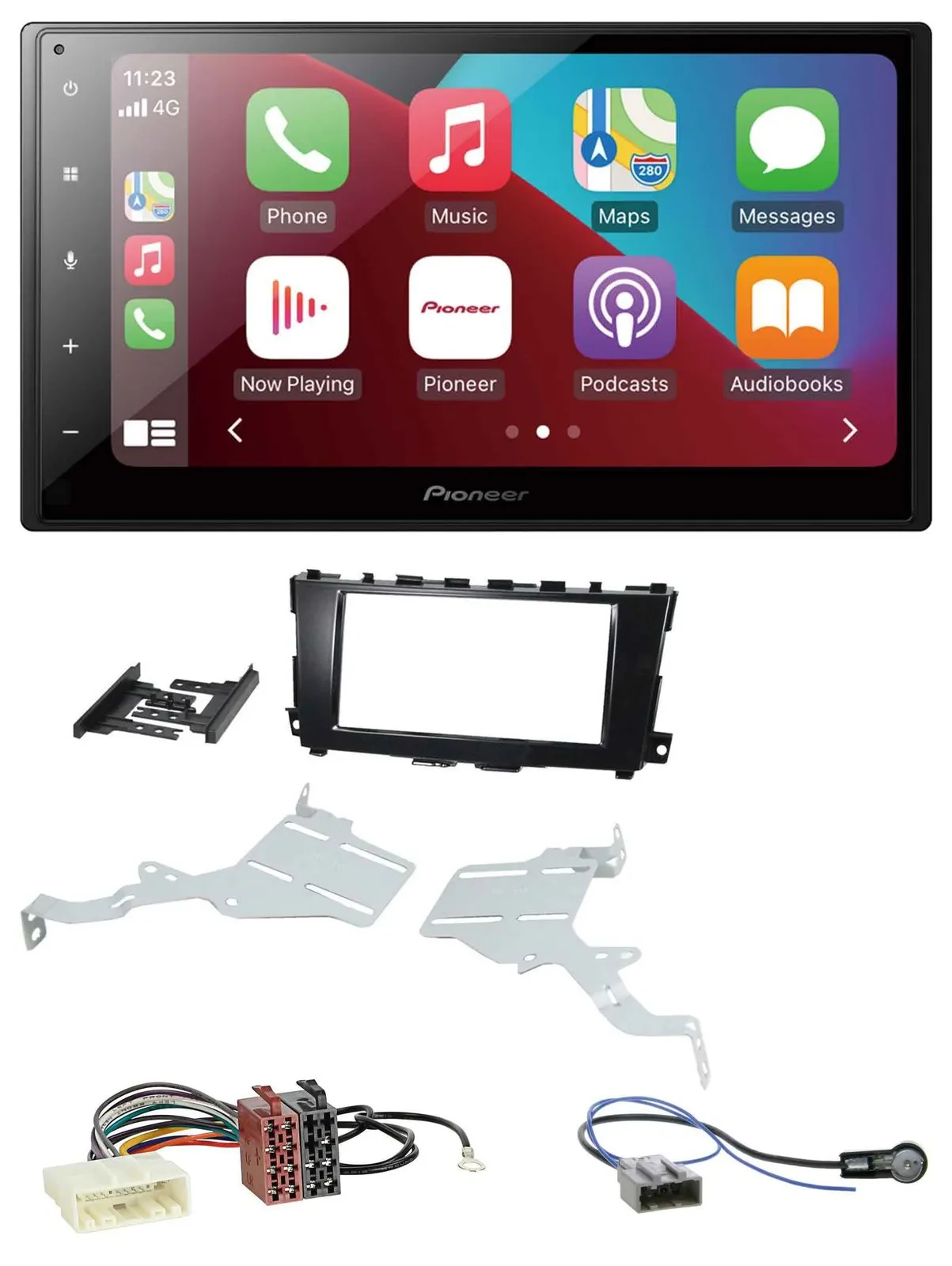 Pioneer USB MP3 DAB 2DIN Bluetooth Autoradio für Nissan Altima 2013-2018