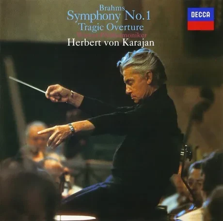 HERBERT VON KARAJAN - Brahms - Symphony No.1 / Tragic Overture (CD, Japan)