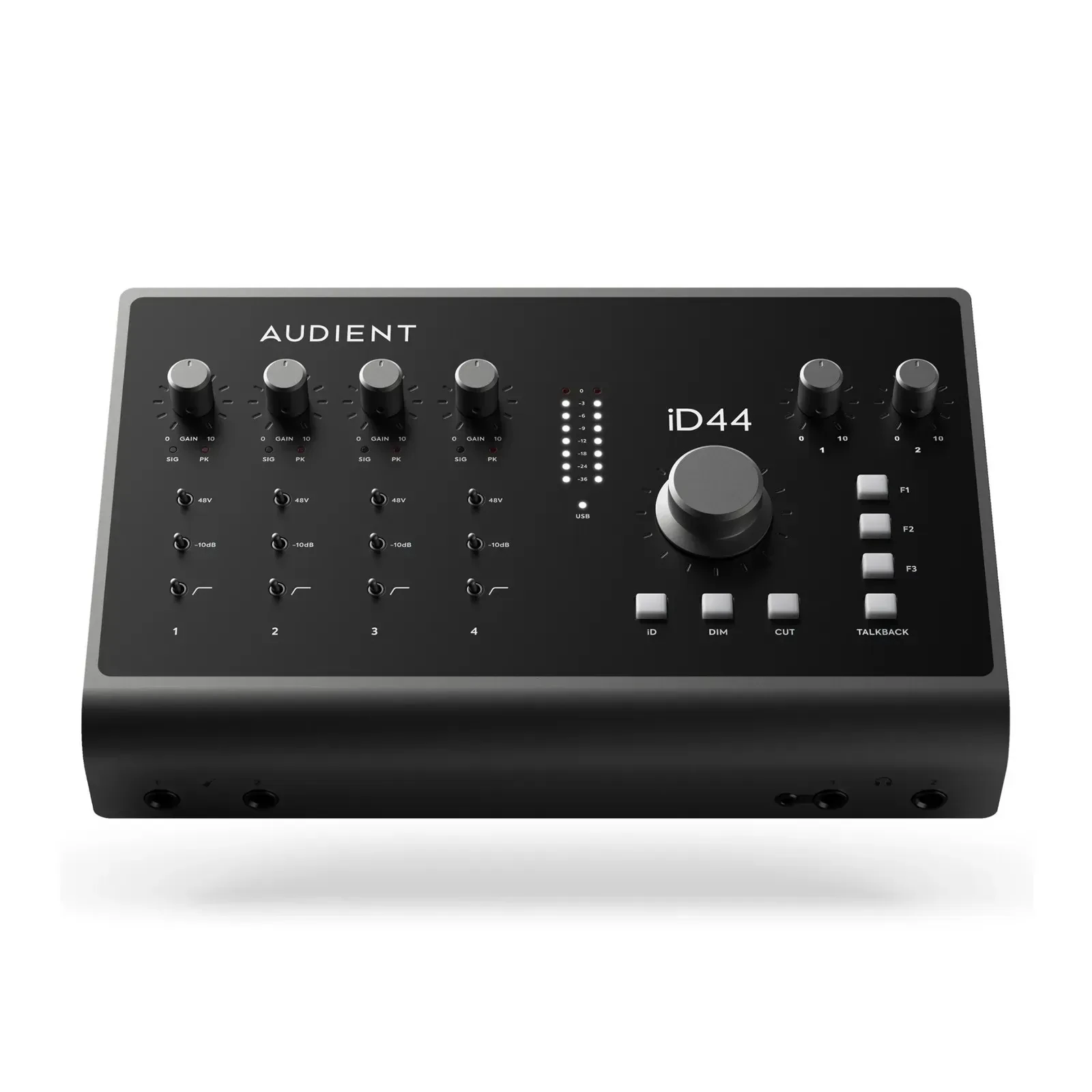 Б/У Аудиоинтерфейс Audient iD44 MKII USB, 4 микрофонных предусилителя