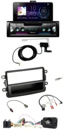 Автомагнитола Pioneer DAB, Bluetooth, USB, для Dacia (с 2012), черный