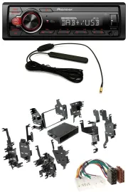 Автомагнитола для Toyota Tundra/Celica/FJ Pioneer 1 DIN, MP3, DAB, USB, AUX