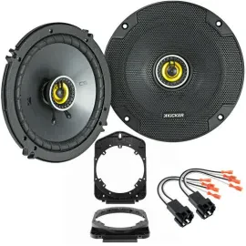 2007-2014 Chevy Silverado Ext Cab Truck Kicker Rear Speaker Upgrade Package