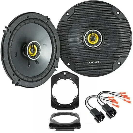 Пассивная акустическая система для Chevrolet Silverado Ext Cab (2007–2014) Kicker Rear Speaker Upgrade Package (набор)
