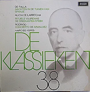 DE FALLA - De Falla: Nachten In De Tuinen Van Spanje, Rituele Vuurdans, De Driekanten Steek - Rodrigo: Conciert (LP , Used)