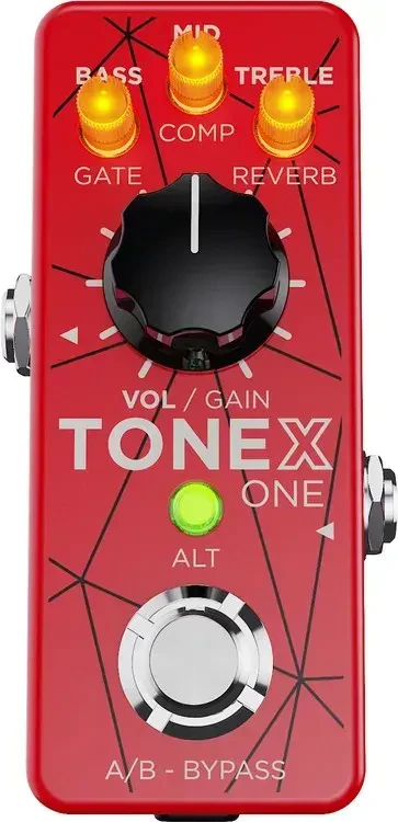 Процессор для электрогитары IK Multimedia TONEX One Brown Sound Limited Edition Red