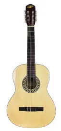 Классическая гитара Pierre Cesar MCG12 39" 6 струн верхняя дека ламинированная ель задняя дека и обечайки ламинированная липа, цвет Натуральный глянцевый