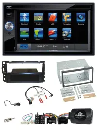 Автомагнитола Blaupunkt YSCF 200 2DIN Bluetooth USB SD навигация TMC для Cadillac BLS