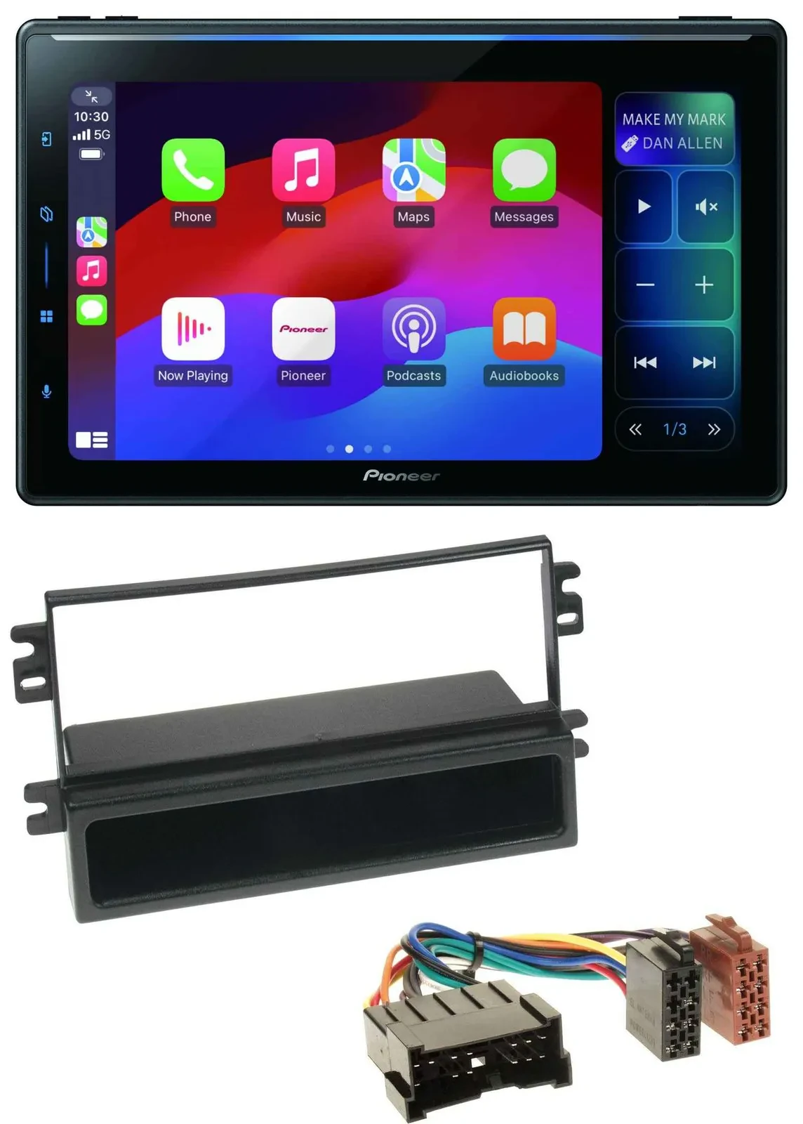 Pioneer Bluetooth DAB MP3 USB Autoradio für Kia Carens II (2004-2006)