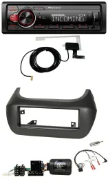 Автомагнитола Pioneer DAB, Bluetooth, USB, поддержка управления на руле, для Fiat Fiorino, Citroen Nemo, Peugeot