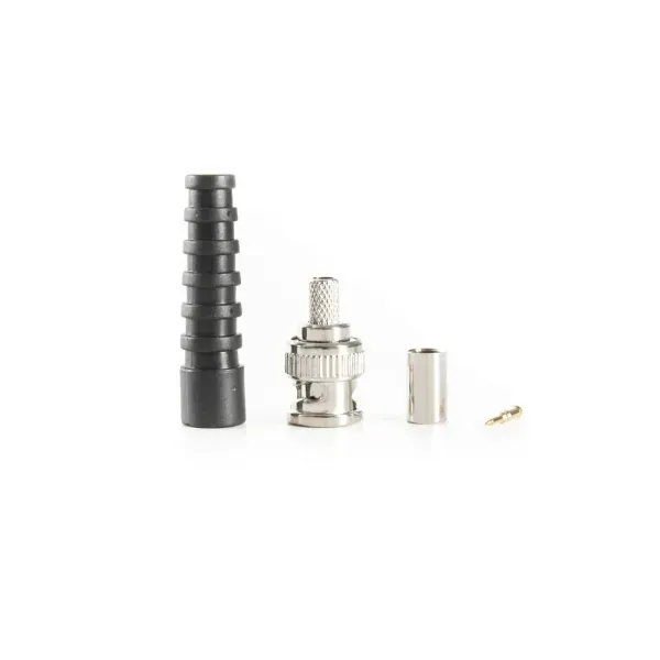 BNC-Stecker 75 ohm, Zugentlastung, Musik Store, Hochwertiger Stecker