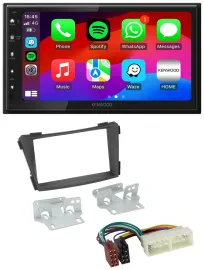 Kenwood MP3 USB DAB 2DIN Bluetooth Autoradio für Hyundai i40 Typ VF ab 2016 schw