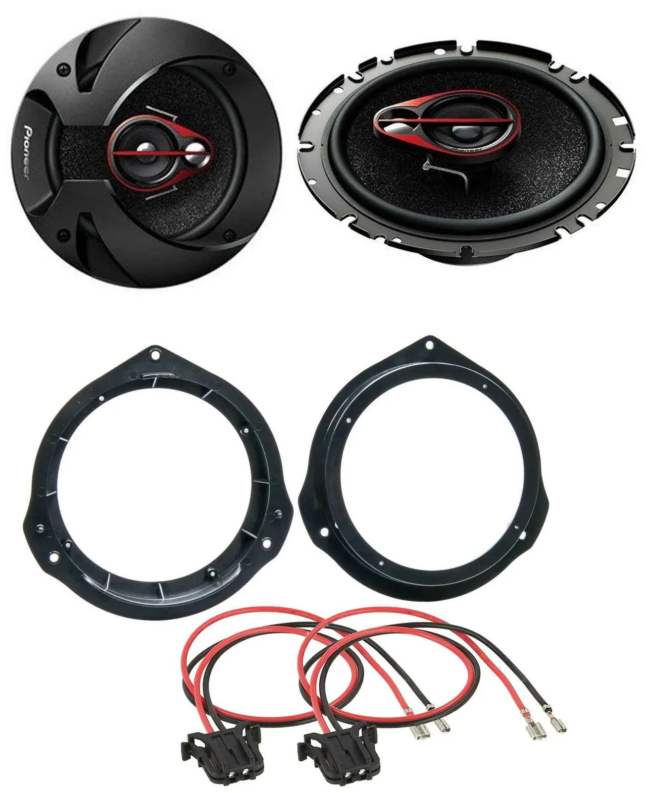 Pioneer 3-Wege 250Watt 16,5cm Lautsprecher für Mercedes C- E- V- GLK-Klasse Vito