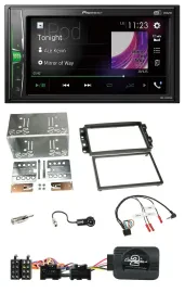 Pioneer 2DIN Lenkrad DAB USB Bluetooth Autoradio für Chevrolet Aveo Captiva 2006