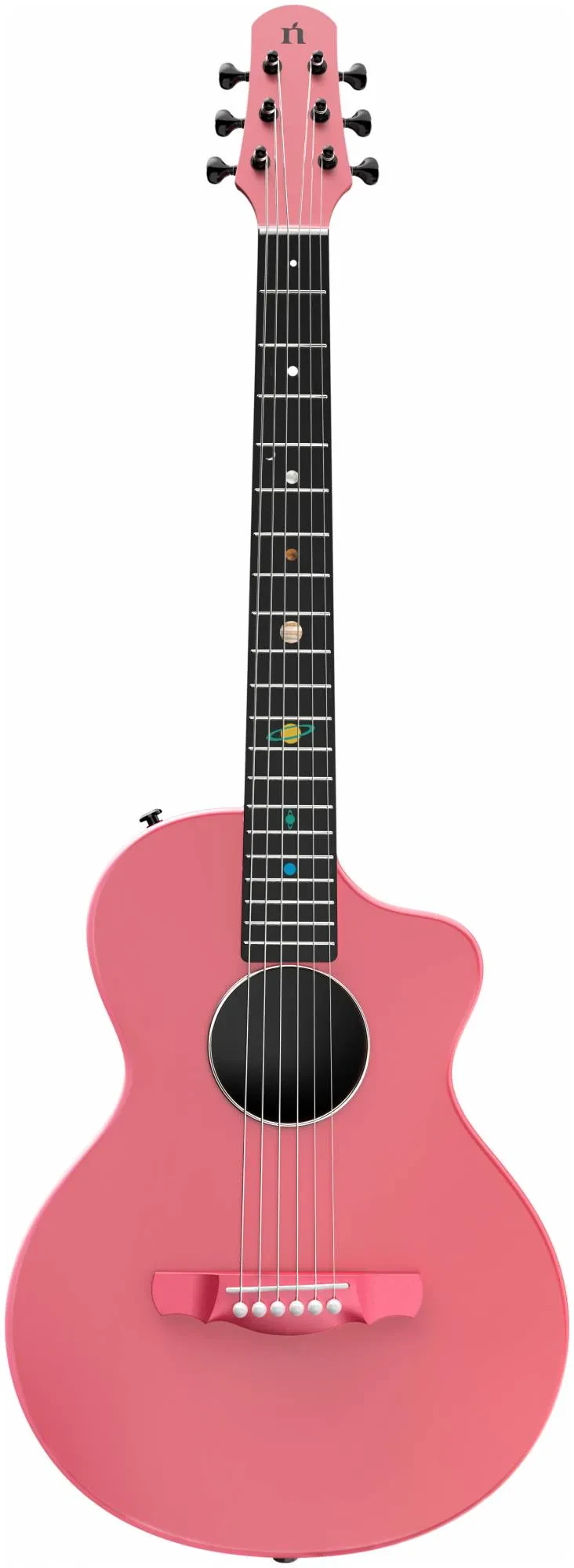 Акустическая гитара NEBULA Asteroid Peach Pink 6-струнная розовая