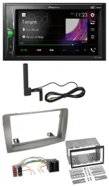 Pioneer MP3 DAB AUX 2DIN Bluetooth Autoradio für Lancia Musa (2004-2012)
