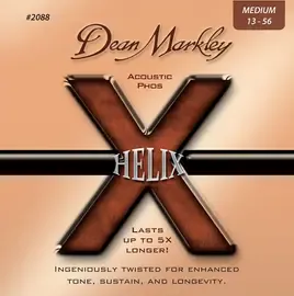 Струны для акустической гитары Dean Markley 2088 13-56, бронза фосфорная