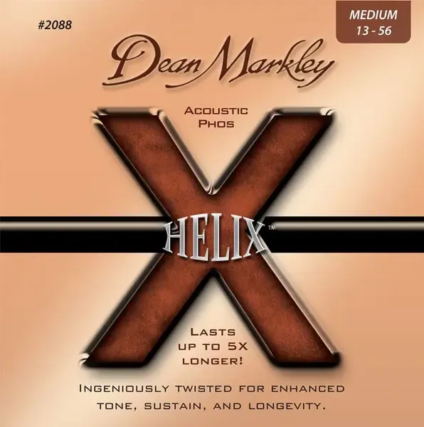 Струны для акустической гитары Dean Markley 2088 13-56, бронза фосфорная