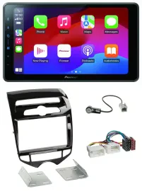 Pioneer Bluetooth 2DIN USB MP3 DAB Autoradio für Hyundai ix20 ab 10 autom. Klima